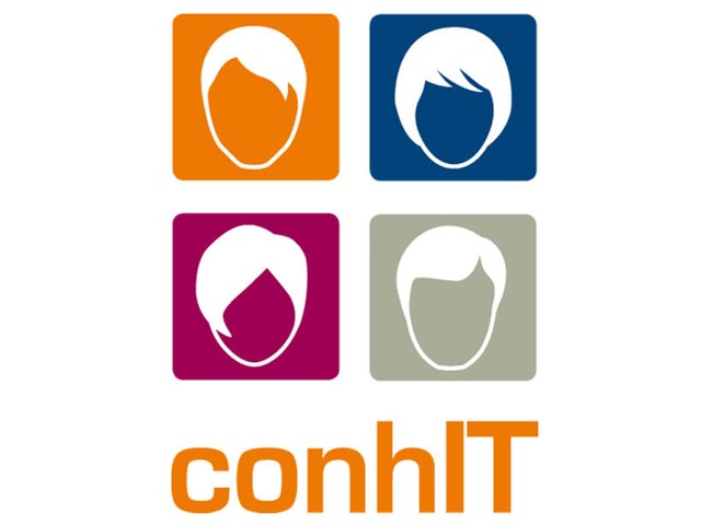 Holdet bag Mobile Fitness udstiller på conhIT som er Europas største event indenfor IT-Sundhed sammen med en dansk erhvervsdelegation
